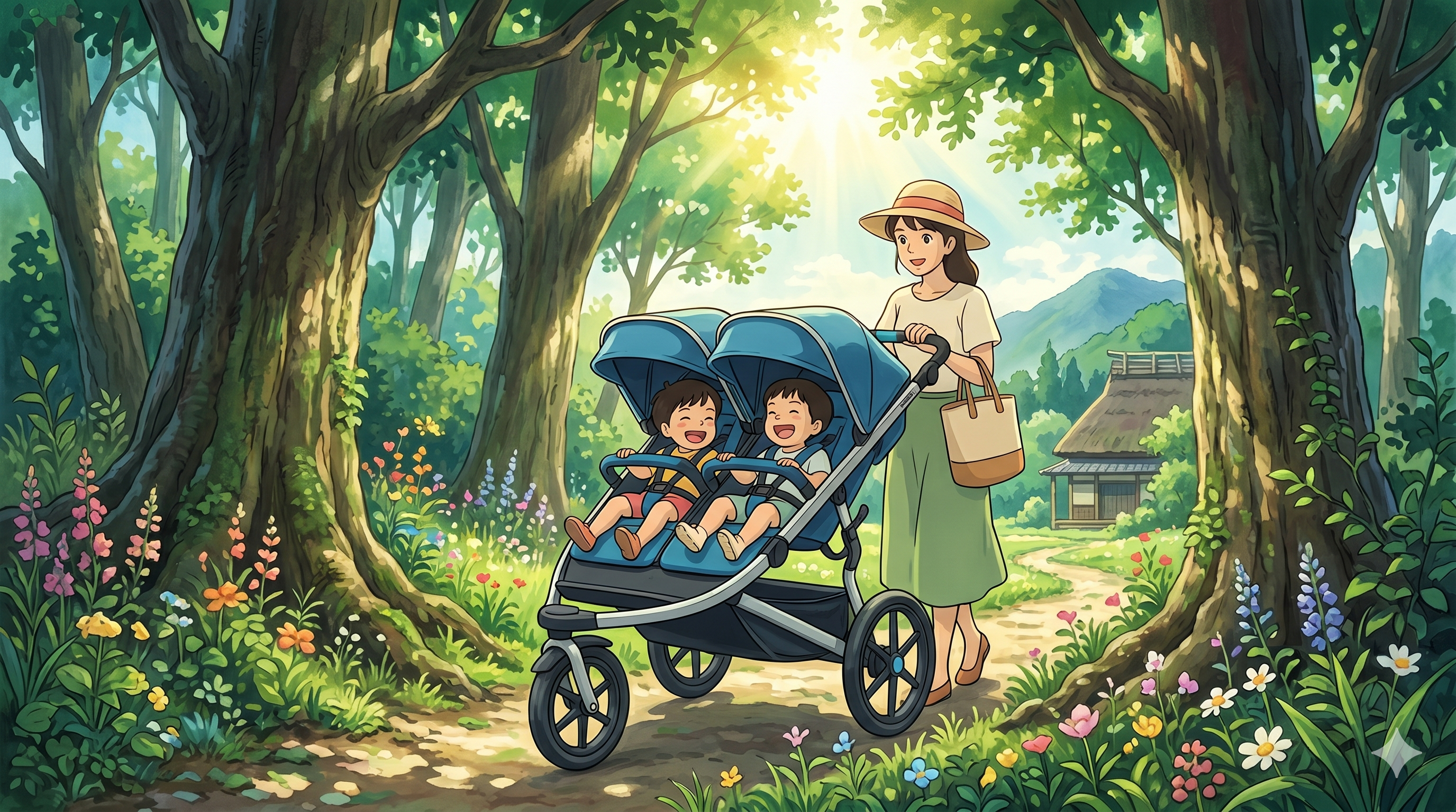 Thule Double Stroller