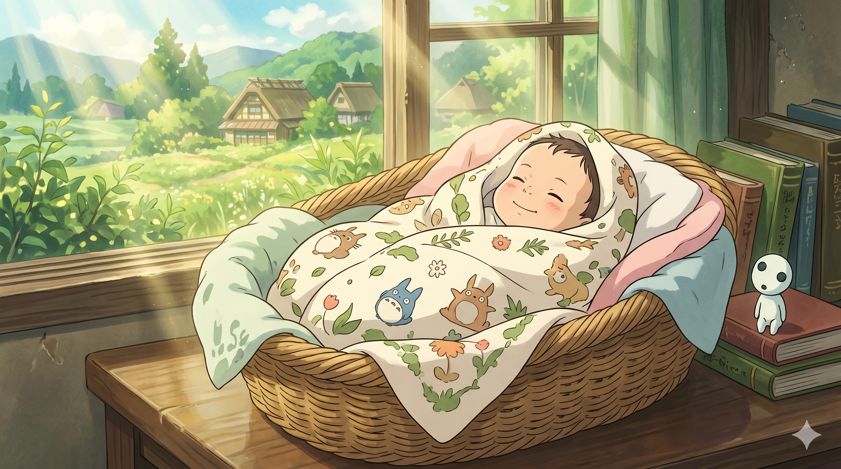 Baby in Velcro Swaddle